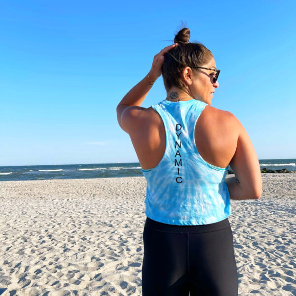 Racerback Tie Dye Crop Tank
